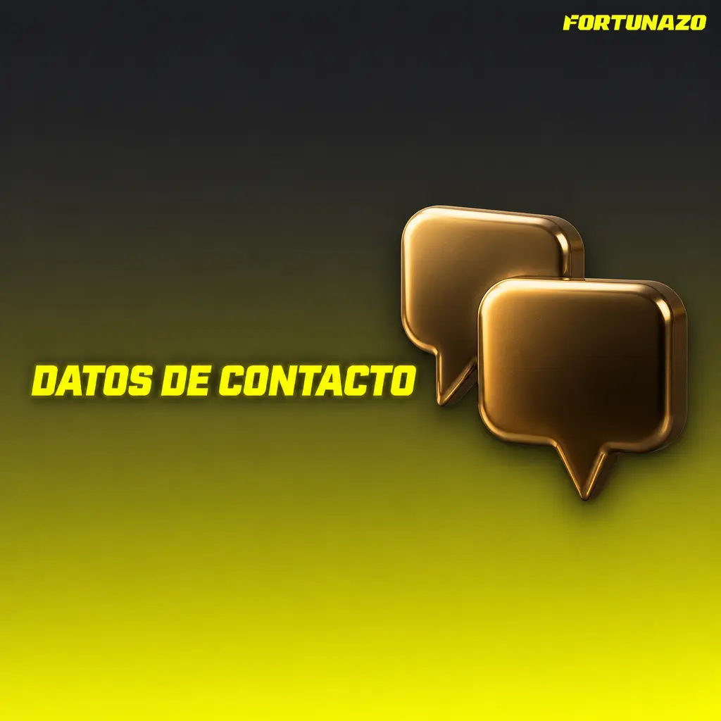 Datos de contacto de Fortunazo: chat, correo, formulario y centro de ayuda disponibles 24/7