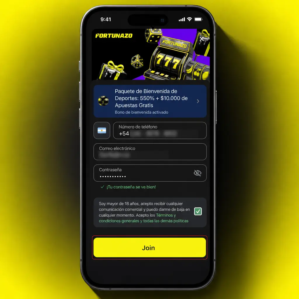 Guía paso a paso para apostar desde el celular: elegí evento, cuota, monto en ARS y confirmá el cupón