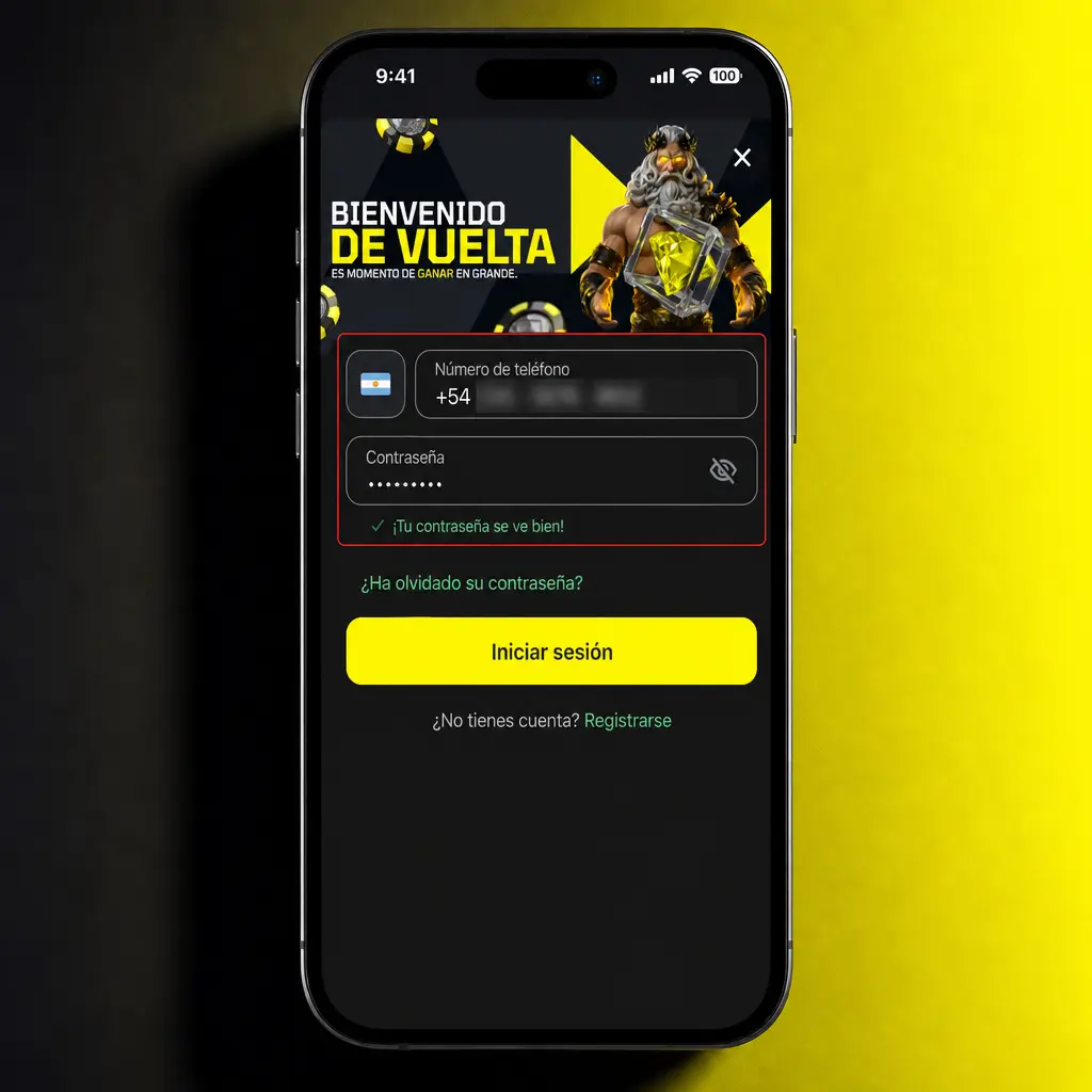 Guía para entrar a Fortunazo con email, teléfono o red social y verificar saldo antes de jugar