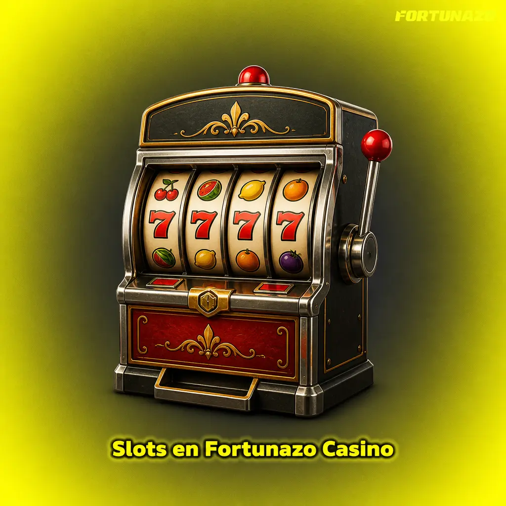Lobby de slots en Fortunazo Casino con tragamonedas, jackpots, filtros y demos gratis